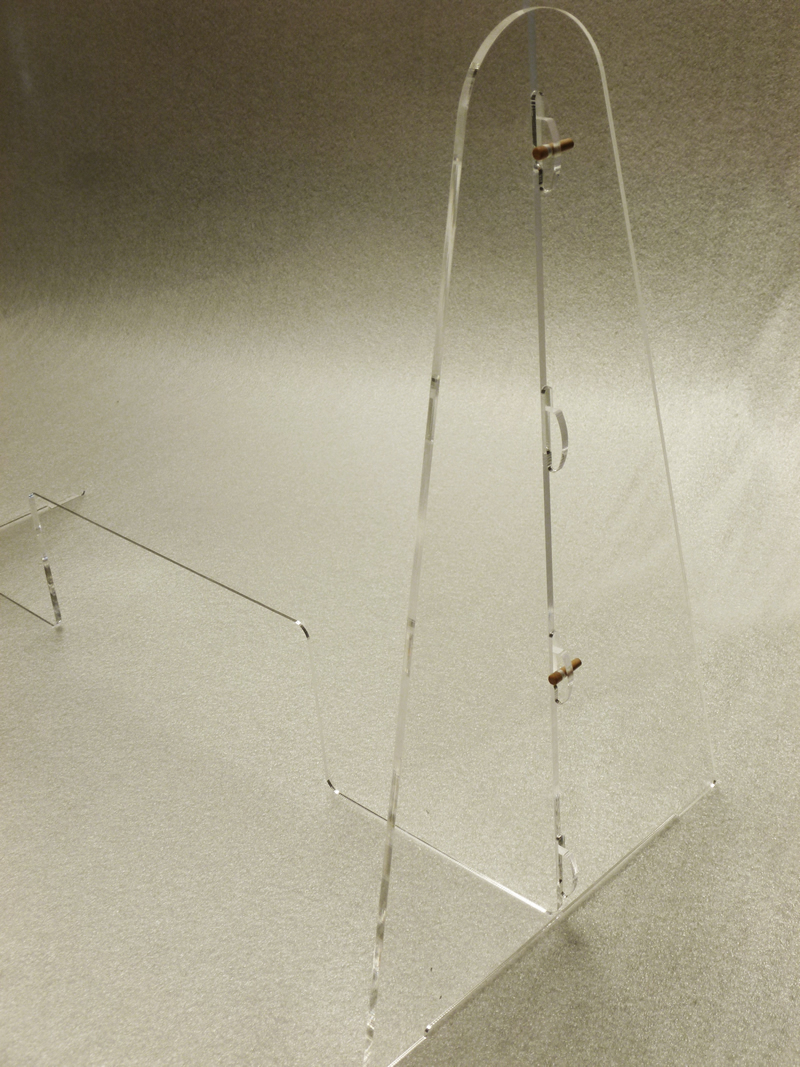 parafiato ad incastro plexiglass